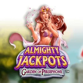 Almighty Jackpots: Garden of Persephone online game logo by Novomatic on run4-wins.com