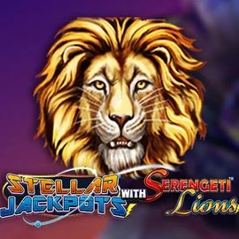 Stellar Jackpots with Serengeti Lions logo – Jackpots by Lightning Box Game at Run4Win Casino